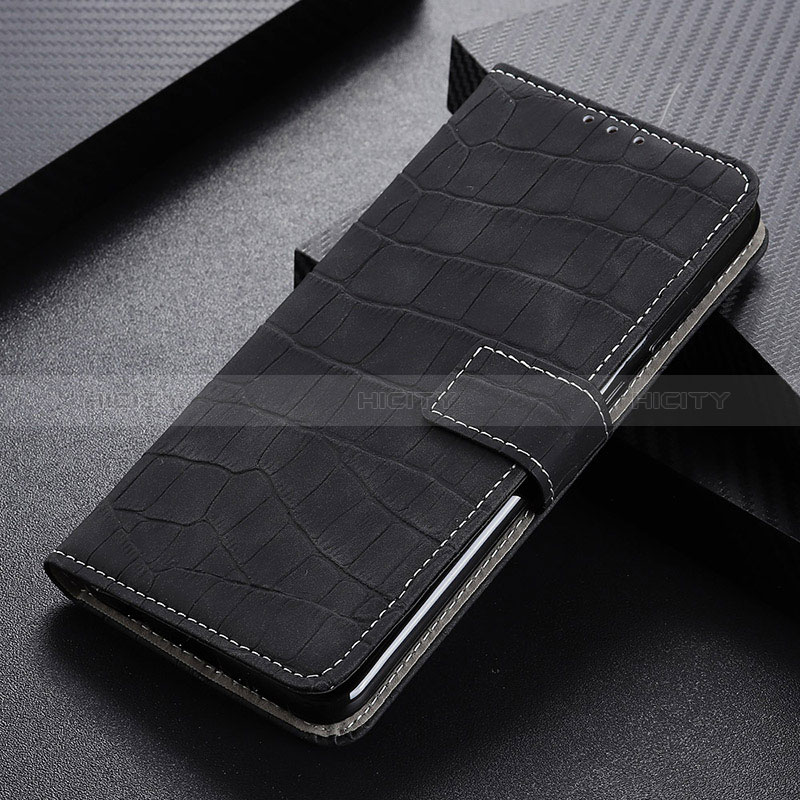 Funda de Cuero Cartera con Soporte Carcasa KZ7 para Huawei Honor X7a Negro