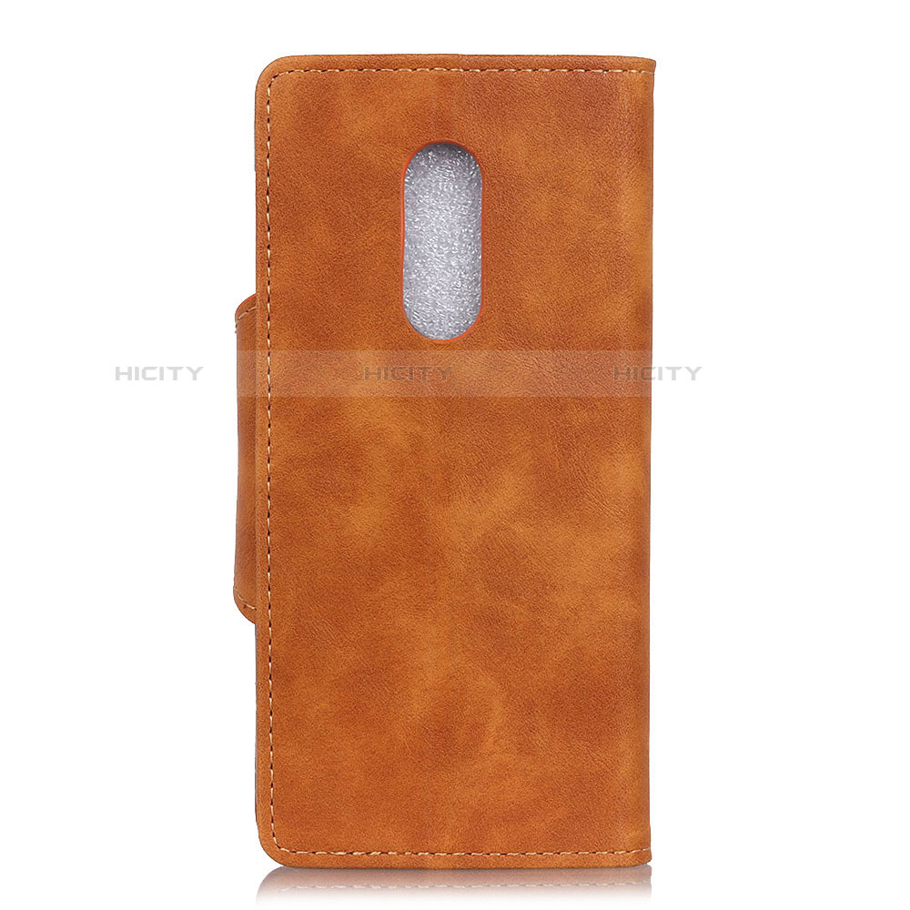 Funda de Cuero Cartera con Soporte Carcasa L01 para Alcatel 3