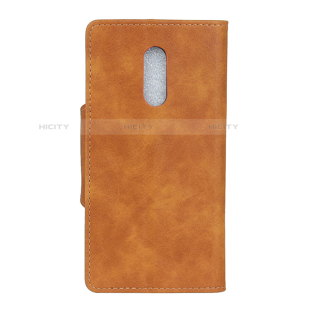 Funda de Cuero Cartera con Soporte Carcasa L01 para Alcatel 3 (2019)