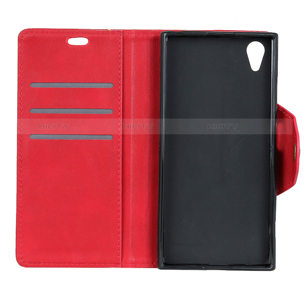 Funda de Cuero Cartera con Soporte Carcasa L01 para Asus ZenFone Live L1 ZA550KL