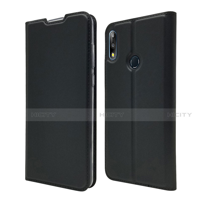 Funda de Cuero Cartera con Soporte Carcasa L01 para Asus Zenfone Max Pro M2 ZB631KL Negro