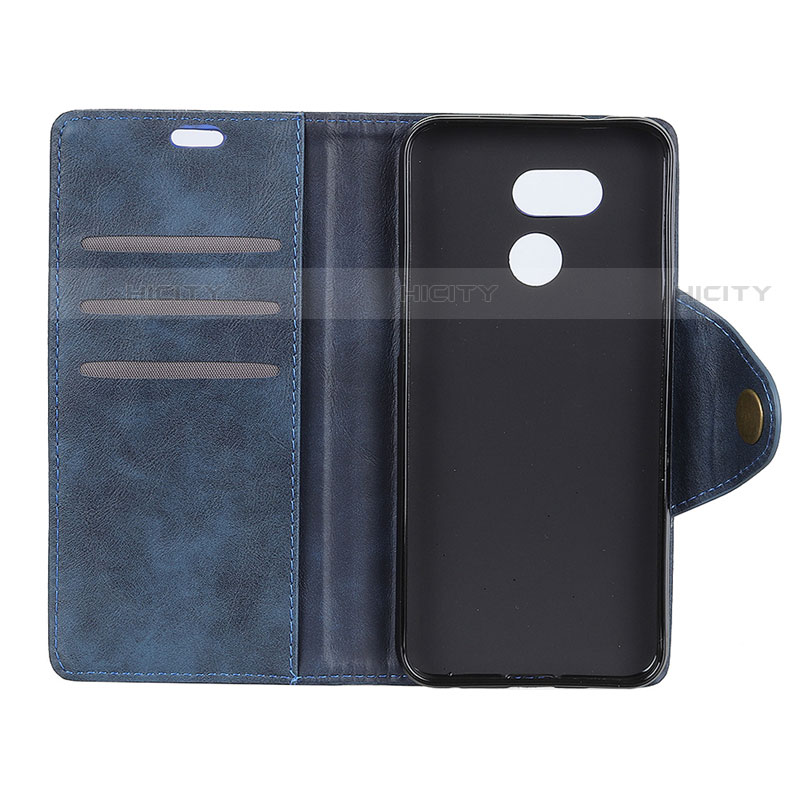 Funda de Cuero Cartera con Soporte Carcasa L01 para HTC Desire 12S