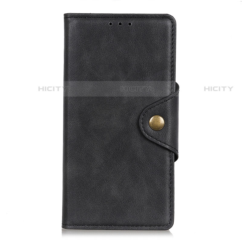 Funda de Cuero Cartera con Soporte Carcasa L01 para HTC U19E Negro