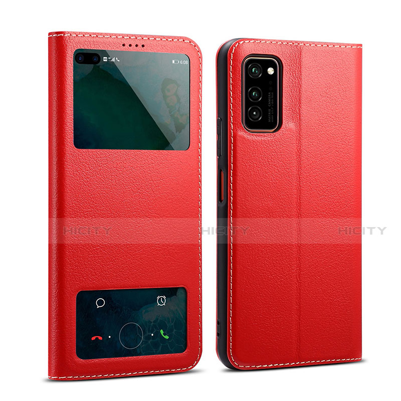 Funda de Cuero Cartera con Soporte Carcasa L01 para Huawei Honor View 30 Pro 5G