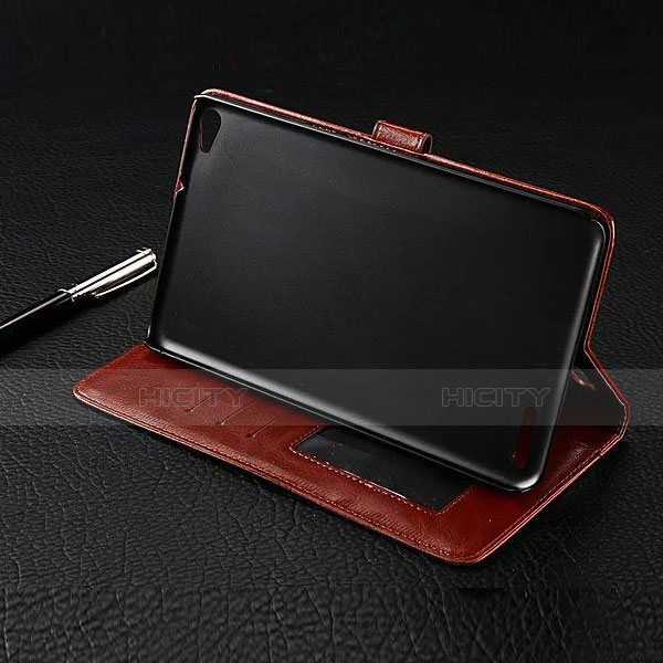 Funda de Cuero Cartera con Soporte Carcasa L01 para Huawei MediaPad X2