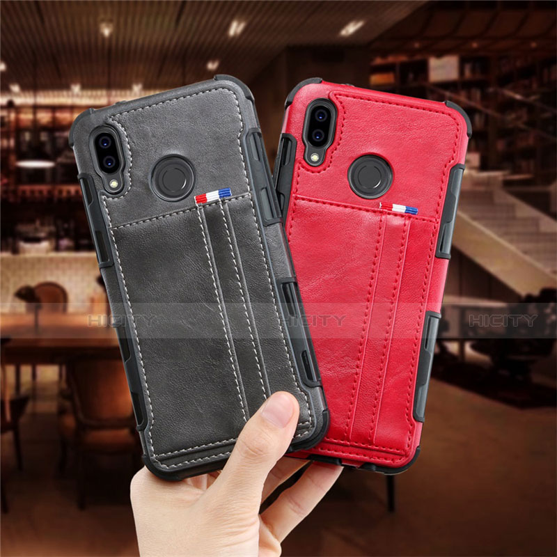 Funda de Cuero Cartera con Soporte Carcasa L01 para Huawei Nova 3e