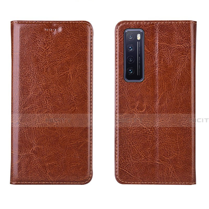 Funda de Cuero Cartera con Soporte Carcasa L01 para Huawei Nova 7 5G