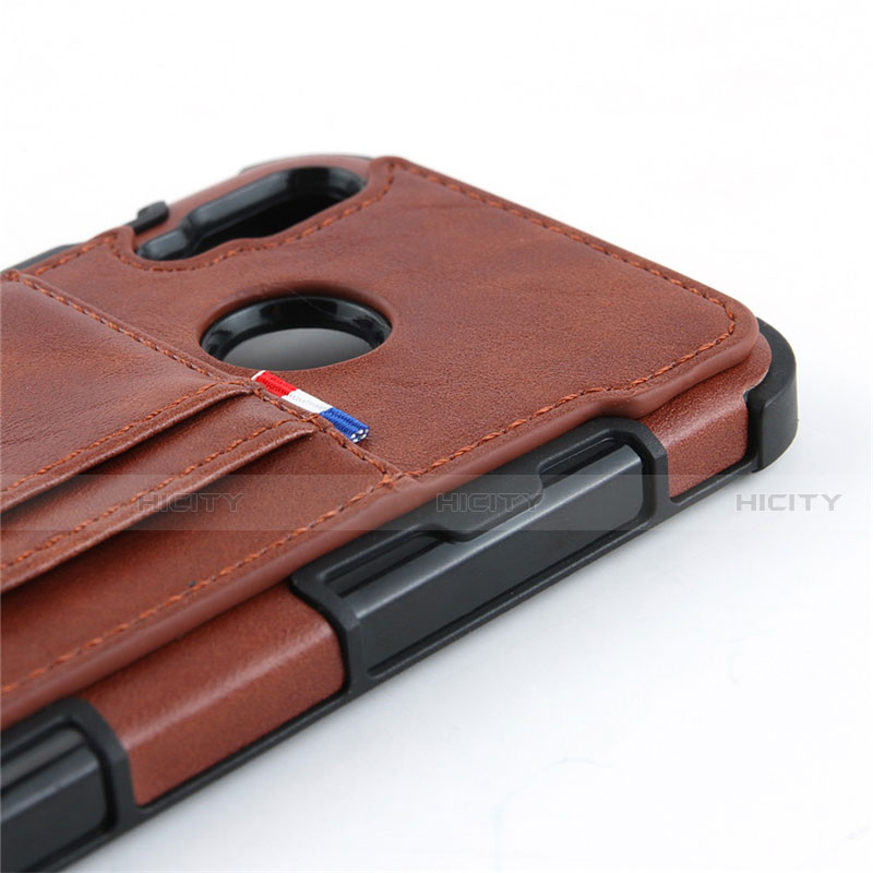 Funda de Cuero Cartera con Soporte Carcasa L01 para Huawei P20 Lite