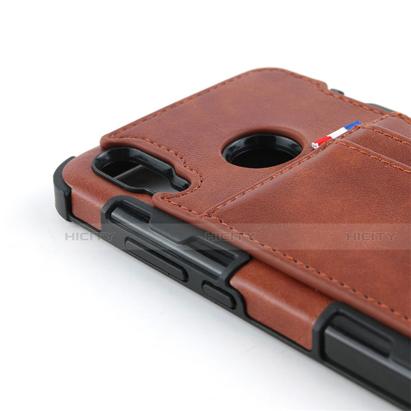 Funda de Cuero Cartera con Soporte Carcasa L01 para Huawei P20 Lite