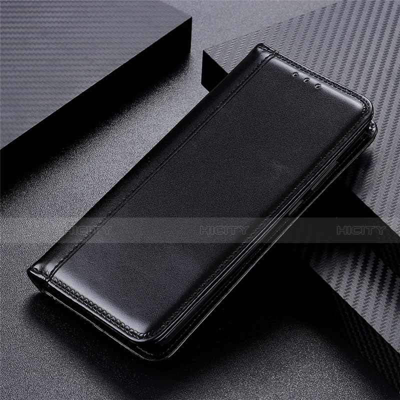 Funda de Cuero Cartera con Soporte Carcasa L01 para Huawei Y5p Negro