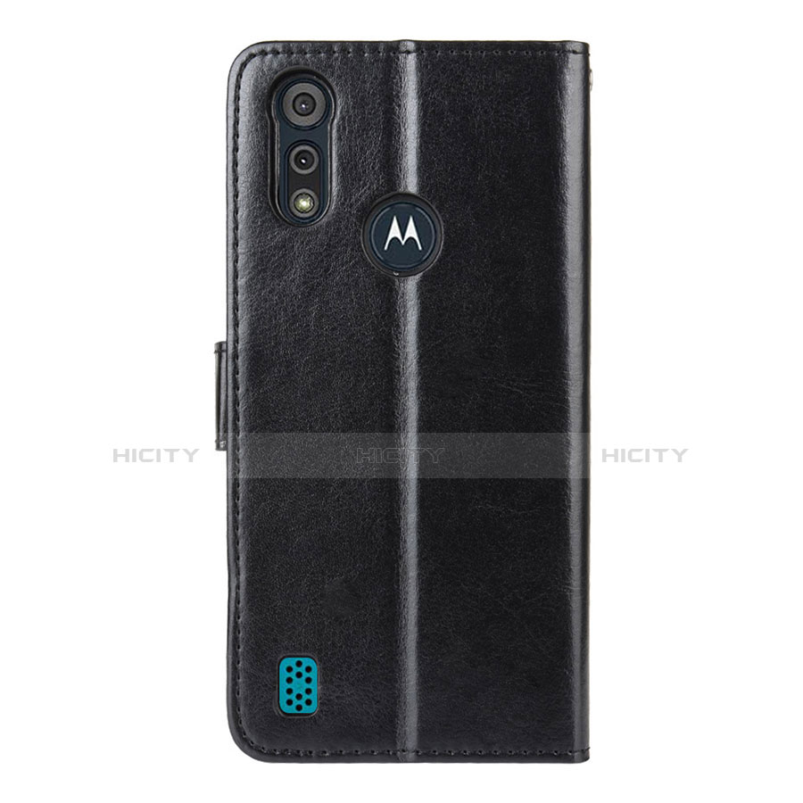 Funda de Cuero Cartera con Soporte Carcasa L01 para Motorola Moto E6s (2020)