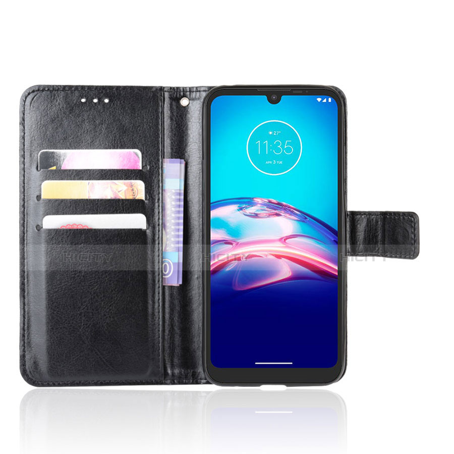 Funda de Cuero Cartera con Soporte Carcasa L01 para Motorola Moto E6s (2020)