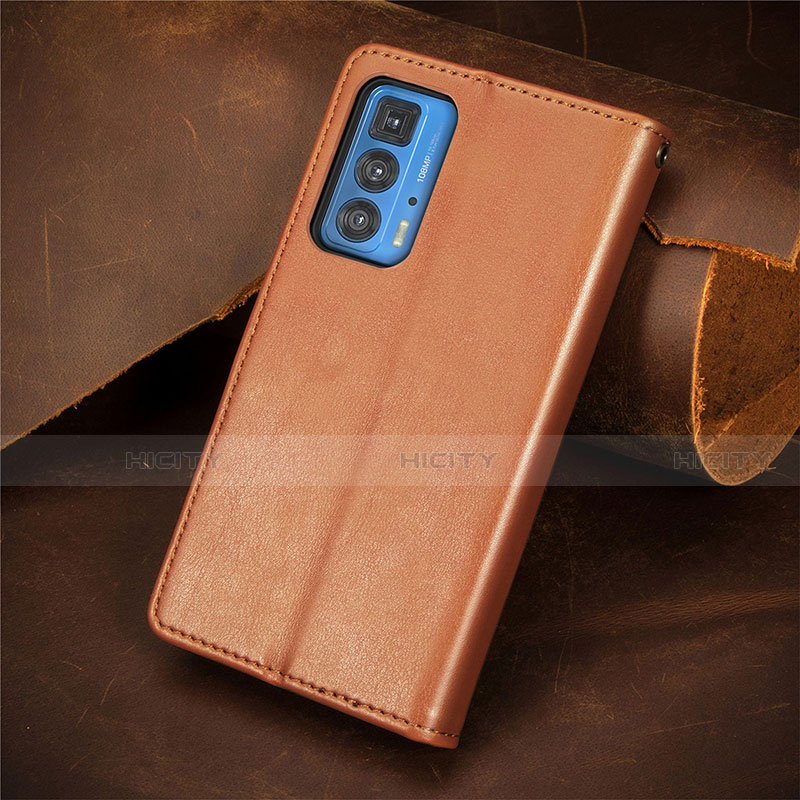 Funda de Cuero Cartera con Soporte Carcasa L01 para Motorola Moto Edge S Pro 5G