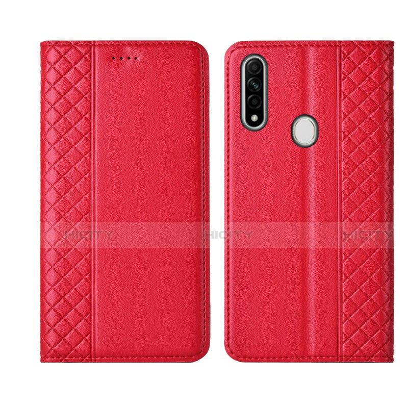 Funda de Cuero Cartera con Soporte Carcasa L01 para Oppo A31