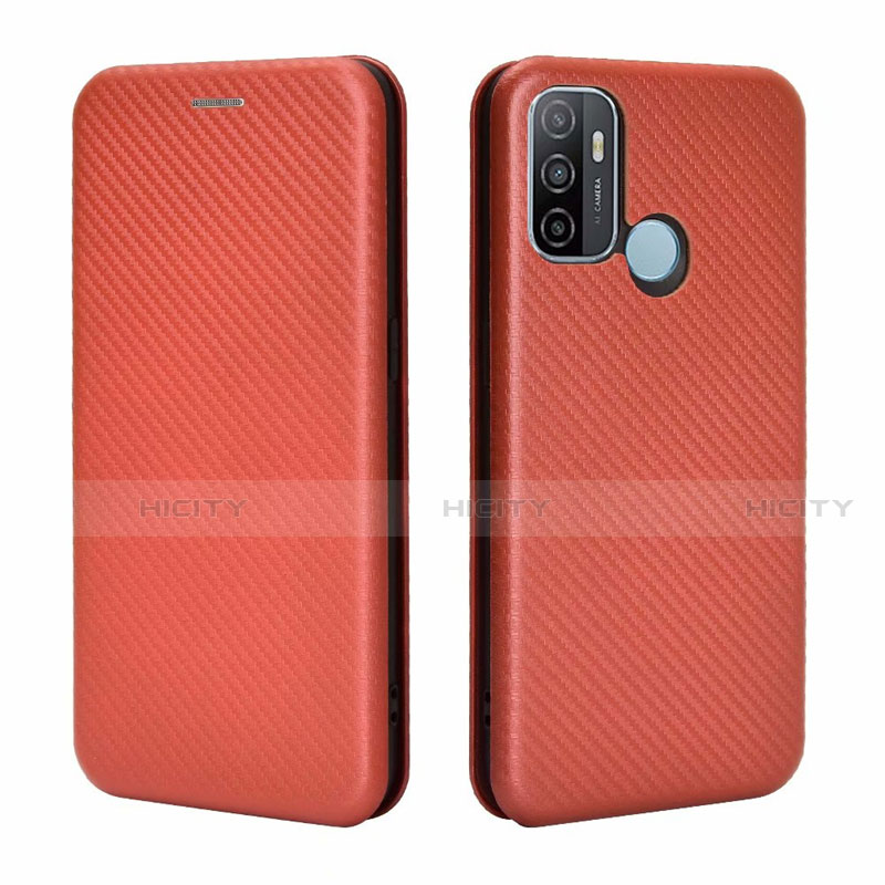 Funda de Cuero Cartera con Soporte Carcasa L01 para Oppo A32