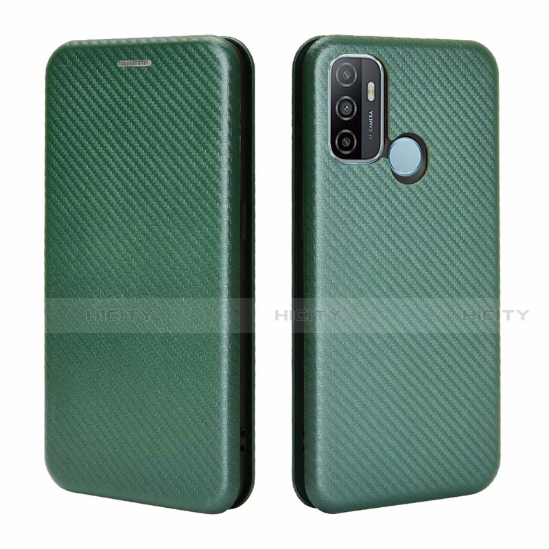 Funda de Cuero Cartera con Soporte Carcasa L01 para Oppo A53