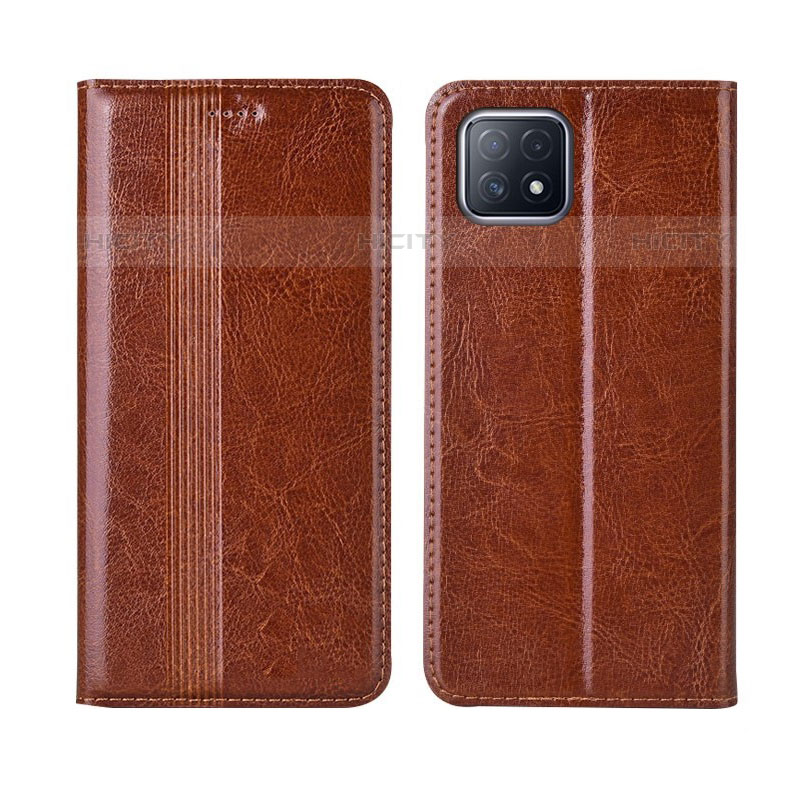 Funda de Cuero Cartera con Soporte Carcasa L01 para Oppo A53 5G