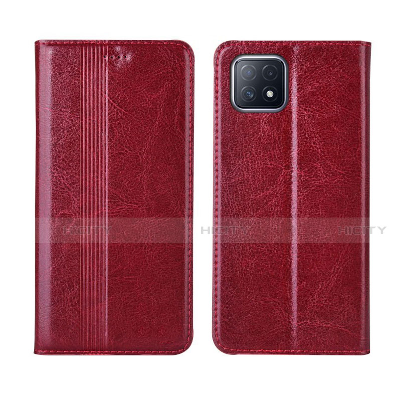 Funda de Cuero Cartera con Soporte Carcasa L01 para Oppo A73 5G