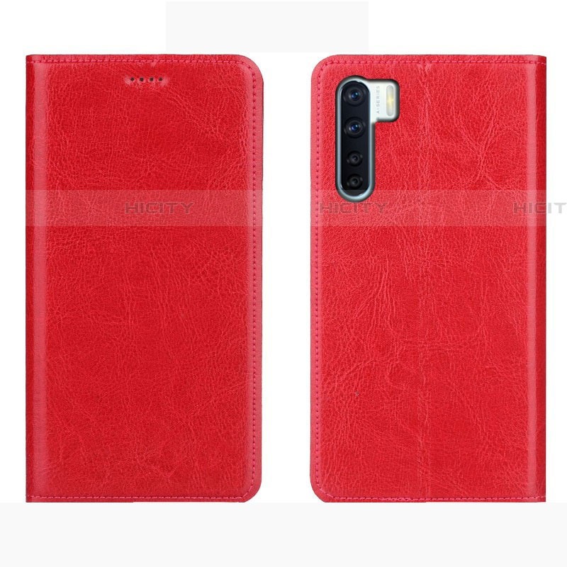 Funda de Cuero Cartera con Soporte Carcasa L01 para Oppo A91