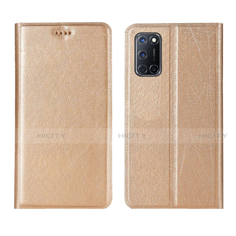 Funda de Cuero Cartera con Soporte Carcasa L01 para Oppo A92