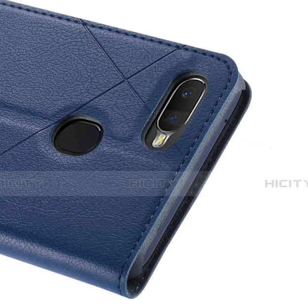 Funda de Cuero Cartera con Soporte Carcasa L01 para Oppo AX7