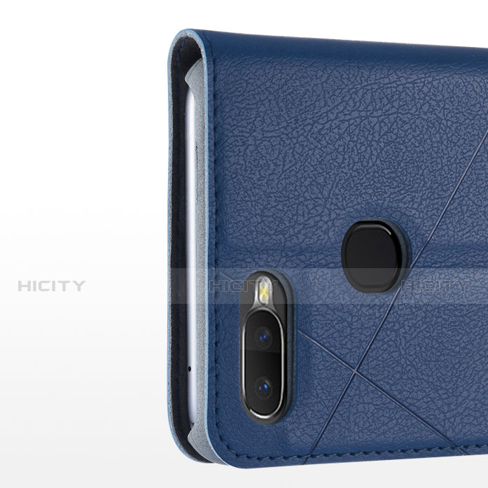 Funda de Cuero Cartera con Soporte Carcasa L01 para Oppo AX7