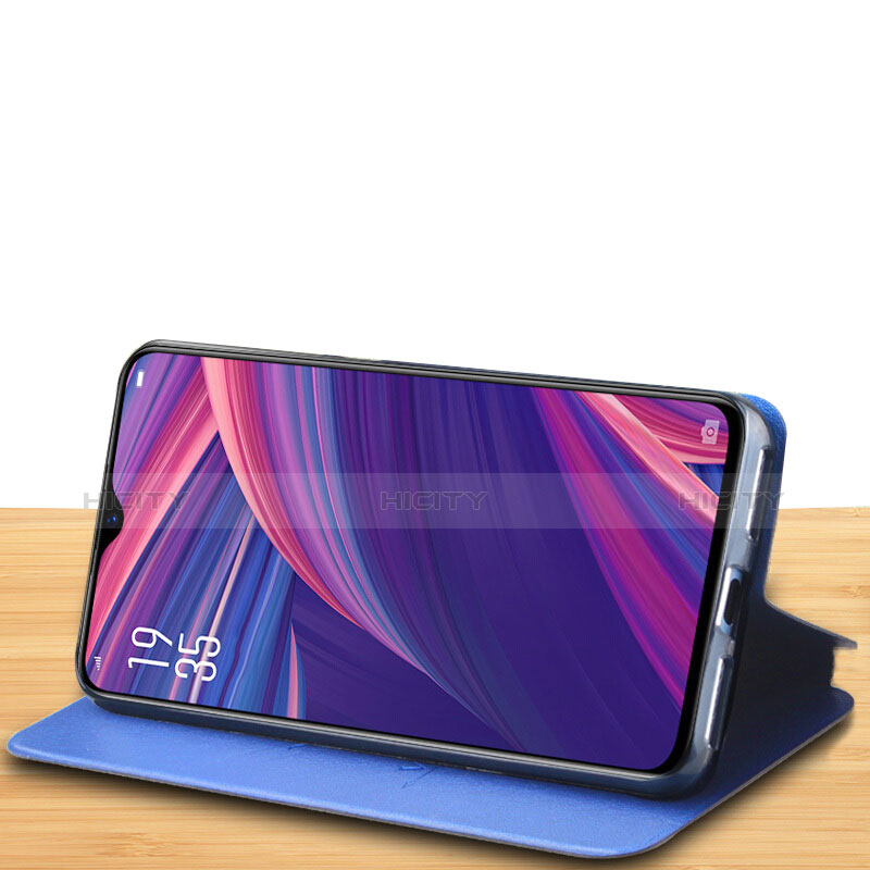 Funda de Cuero Cartera con Soporte Carcasa L01 para Oppo R17 Pro