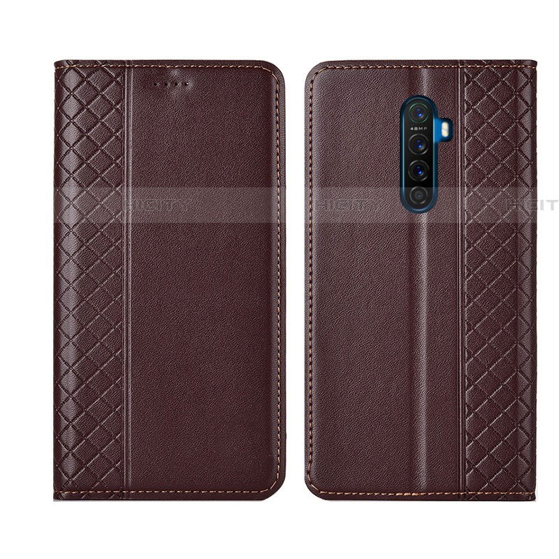 Funda de Cuero Cartera con Soporte Carcasa L01 para Oppo Reno Ace