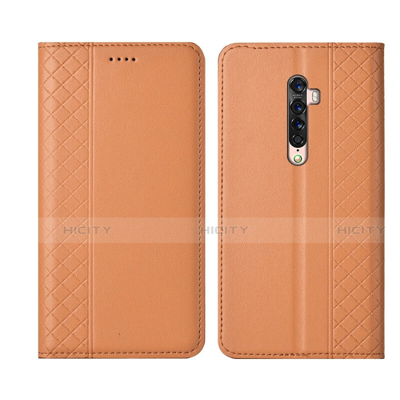 Funda de Cuero Cartera con Soporte Carcasa L01 para Oppo Reno2