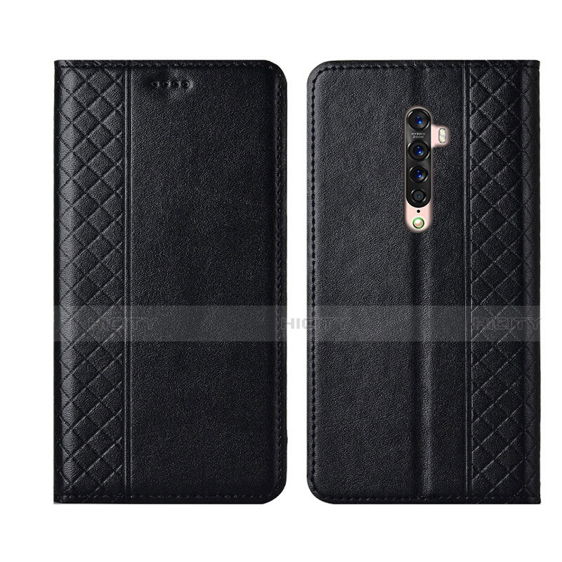 Funda de Cuero Cartera con Soporte Carcasa L01 para Oppo Reno2