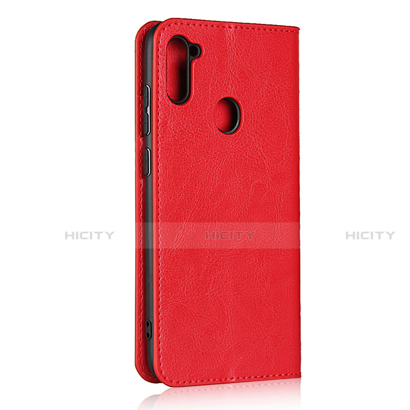 Funda de Cuero Cartera con Soporte Carcasa L01 para Samsung Galaxy A11