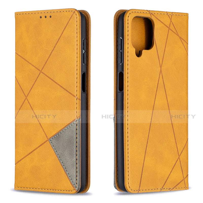 Funda de Cuero Cartera con Soporte Carcasa L01 para Samsung Galaxy A12