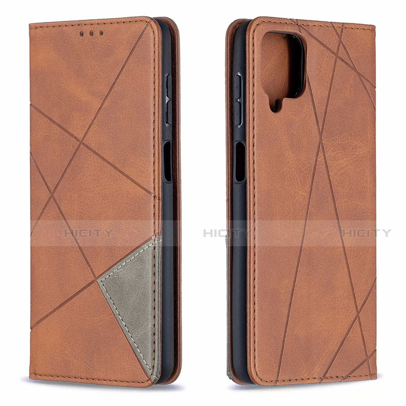 Funda de Cuero Cartera con Soporte Carcasa L01 para Samsung Galaxy A12