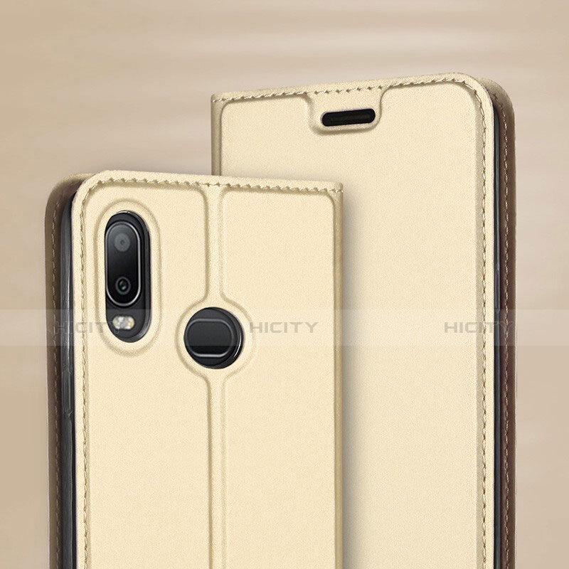 Funda de Cuero Cartera con Soporte Carcasa L01 para Samsung Galaxy A6s