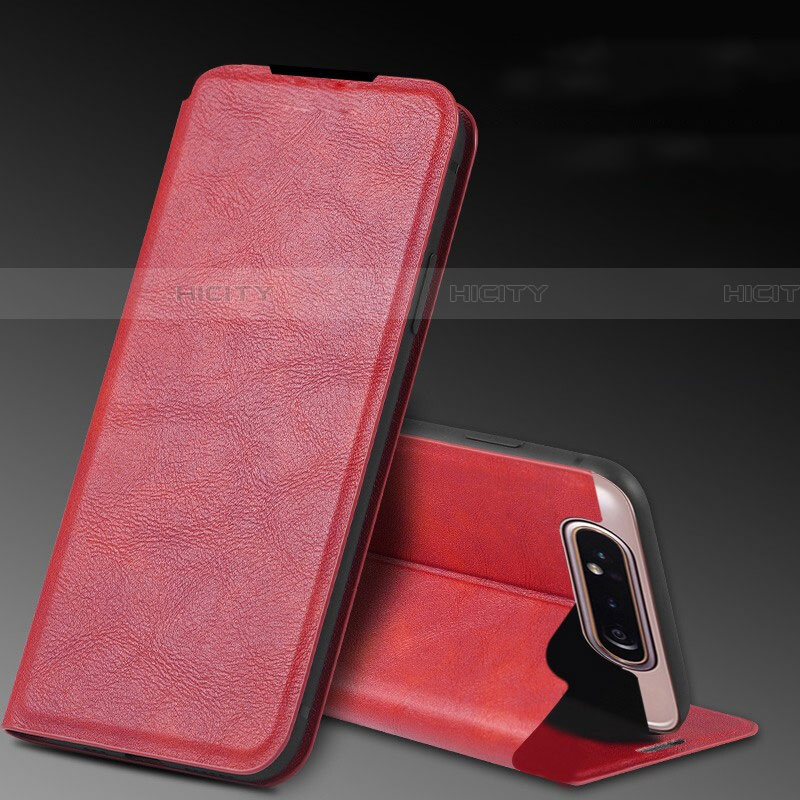 Funda de Cuero Cartera con Soporte Carcasa L01 para Samsung Galaxy A90 4G