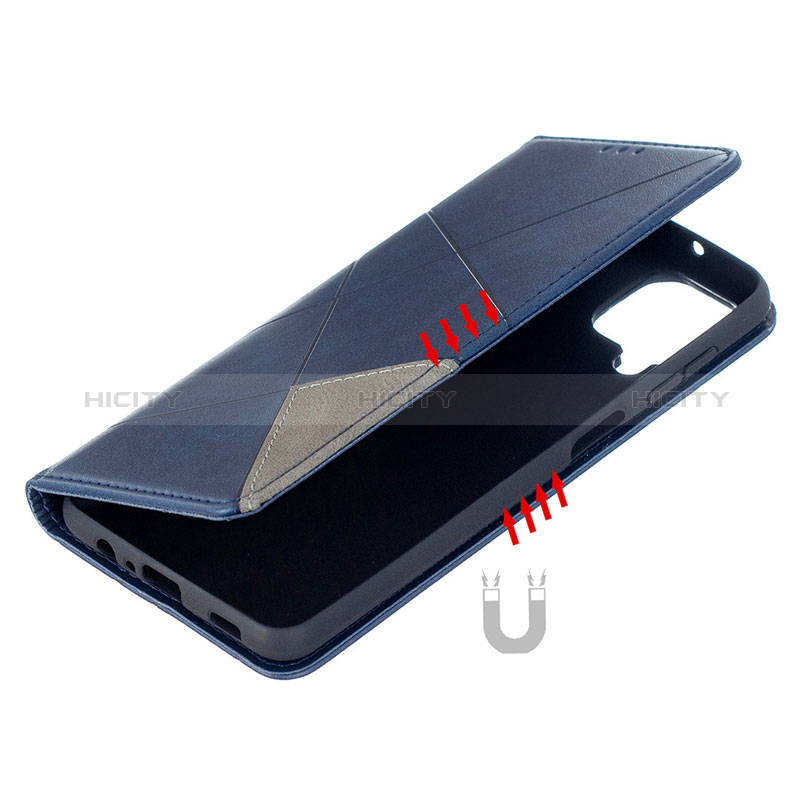 Funda de Cuero Cartera con Soporte Carcasa L01 para Samsung Galaxy F12