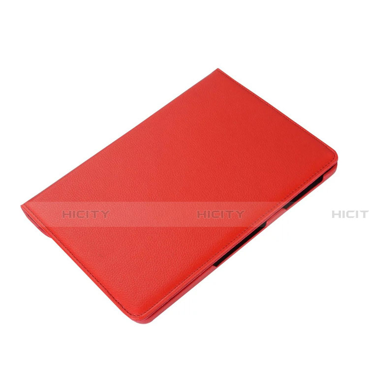 Funda de Cuero Cartera con Soporte Carcasa L01 para Samsung Galaxy Tab S6 Lite 10.4 SM-P610 Rojo