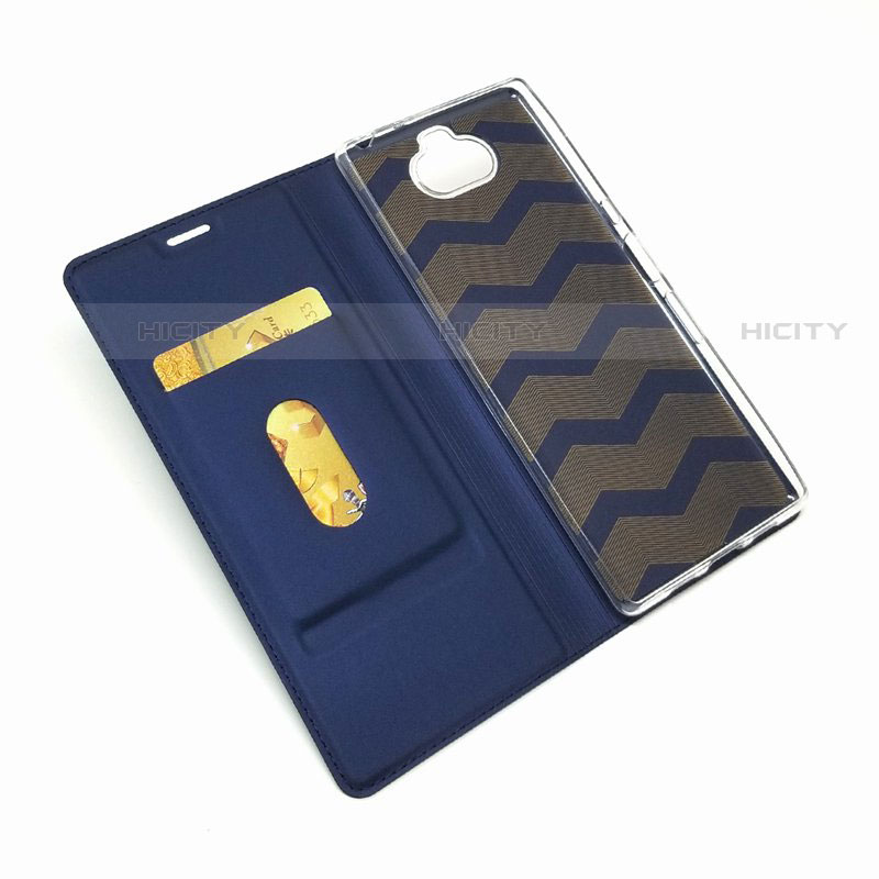 Funda de Cuero Cartera con Soporte Carcasa L01 para Sony Xperia 10