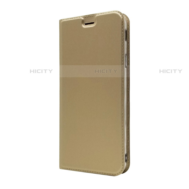 Funda de Cuero Cartera con Soporte Carcasa L01 para Sony Xperia 10 Plus Oro