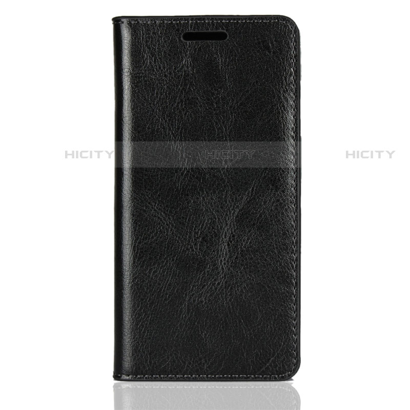 Funda de Cuero Cartera con Soporte Carcasa L01 para Sony Xperia XZ2 Compact Negro