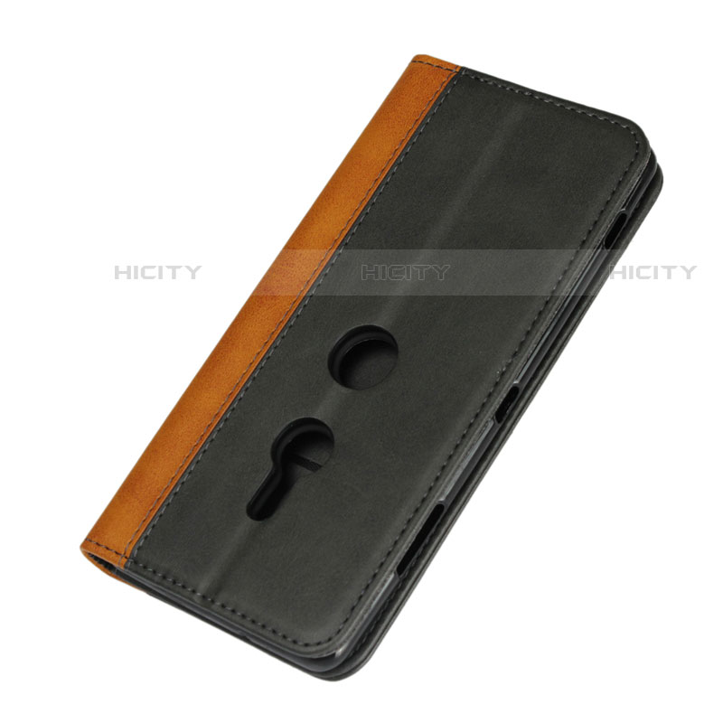 Funda de Cuero Cartera con Soporte Carcasa L01 para Sony Xperia XZ3