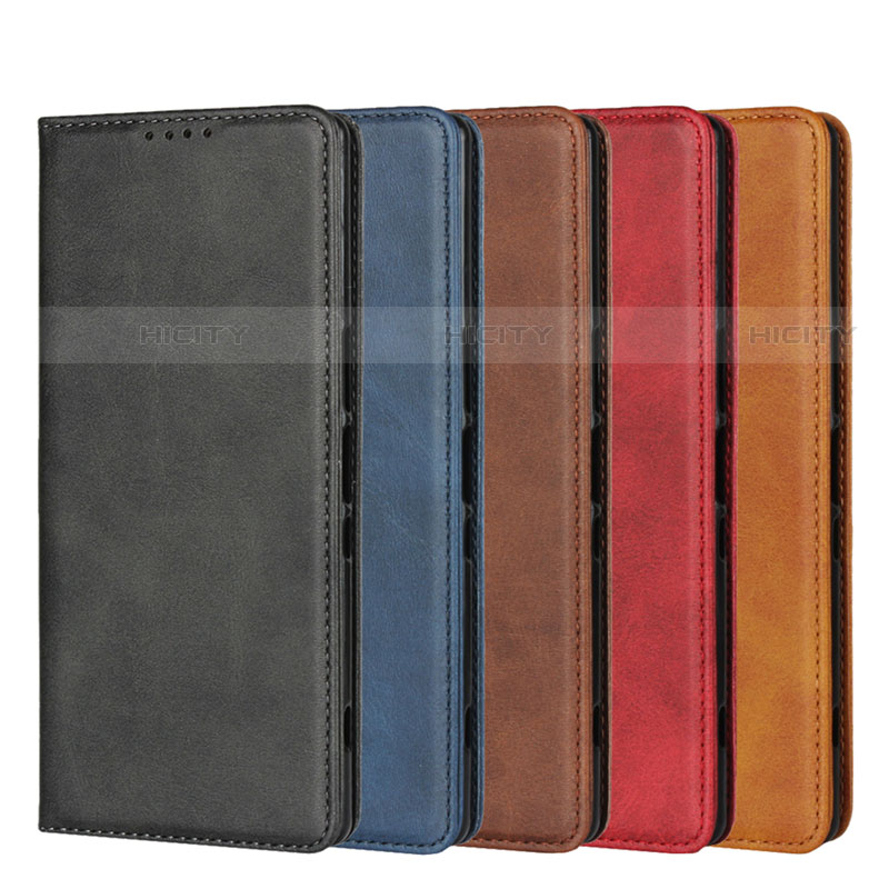 Funda de Cuero Cartera con Soporte Carcasa L01 para Sony Xperia XZ4