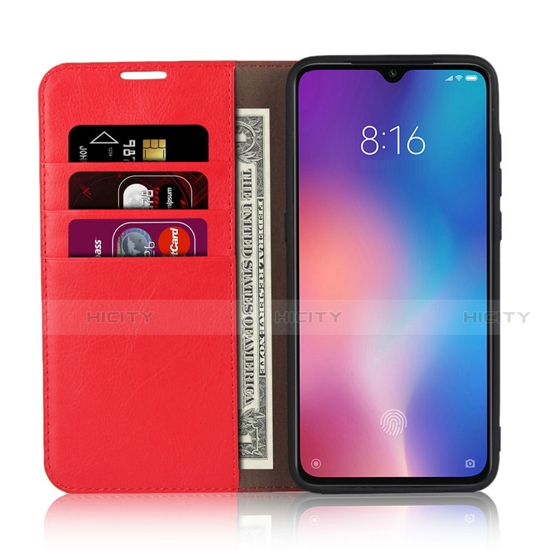 Funda de Cuero Cartera con Soporte Carcasa L01 para Xiaomi Mi 9 Pro