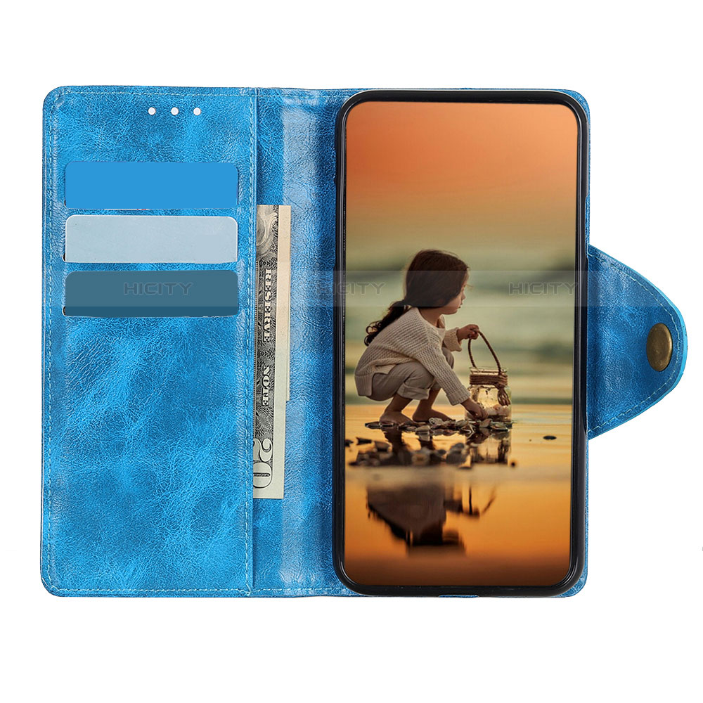 Funda de Cuero Cartera con Soporte Carcasa L01 para Xiaomi Redmi Note 9S