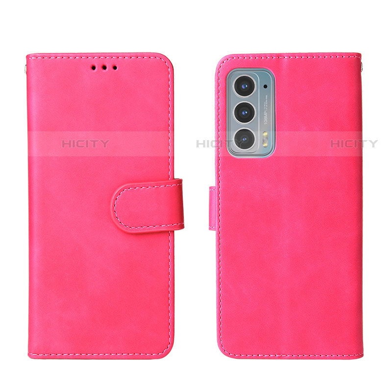 Funda de Cuero Cartera con Soporte Carcasa L01Z para Motorola Moto Edge 20 5G