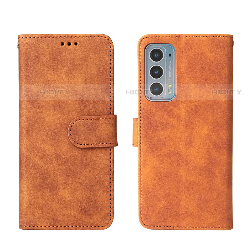 Funda de Cuero Cartera con Soporte Carcasa L01Z para Motorola Moto Edge 20 5G