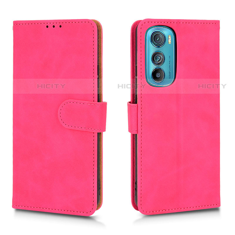 Funda de Cuero Cartera con Soporte Carcasa L01Z para Motorola Moto Edge 30 5G