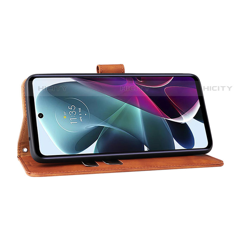 Funda de Cuero Cartera con Soporte Carcasa L01Z para Motorola Moto G200 5G