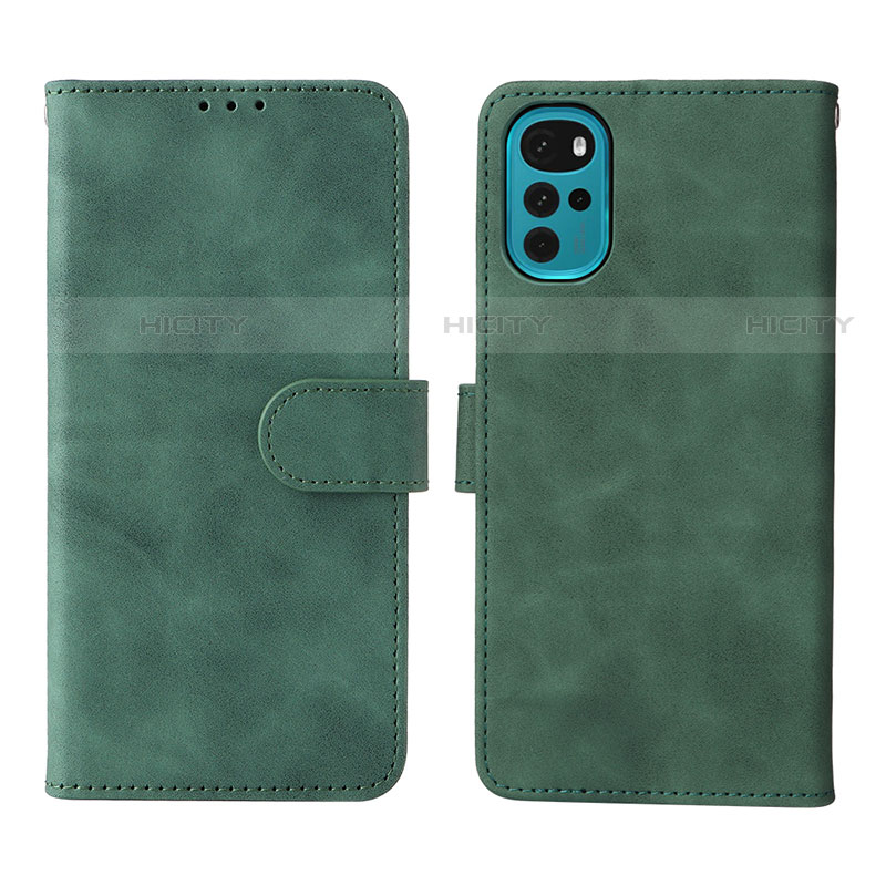 Funda de Cuero Cartera con Soporte Carcasa L01Z para Motorola Moto G22