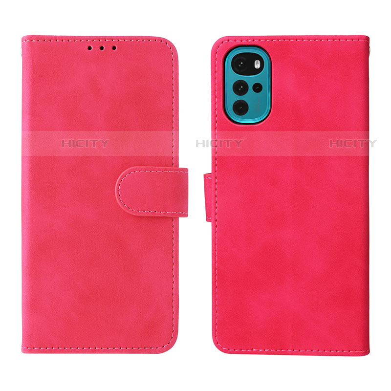 Funda de Cuero Cartera con Soporte Carcasa L01Z para Motorola Moto G22